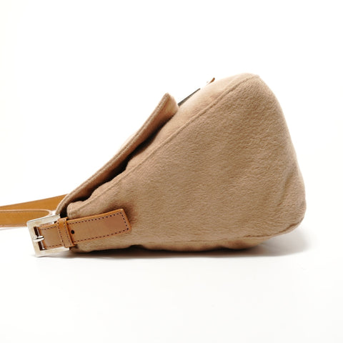 FENDI Mamma bucket Shoulder Bag Brown WS28157