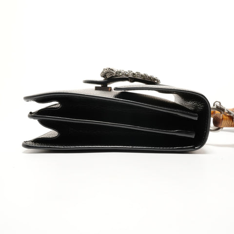 GUCCI Dionysus Bamboo Handbag black WS28160