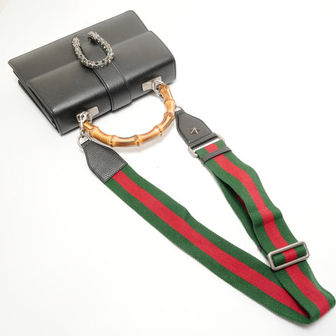 GUCCI Dionysus Bamboo Handbag black WS28160