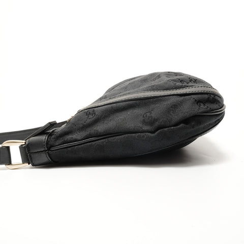 GUCCI GG canvas Abbey Shoulder Bag black WS28161