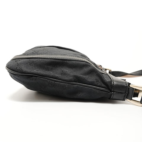 GUCCI GG canvas Abbey Shoulder Bag black WS28161