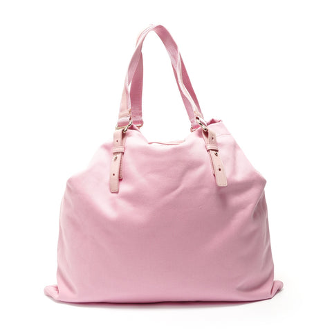 YVES SAINT LAURENT YSL Canvas Tote Bag pink WS28162
