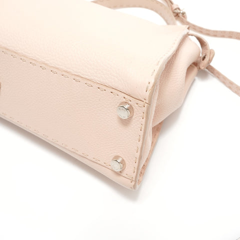 FENDI Selleria Peekaboo 2way Handbag beige WS28164