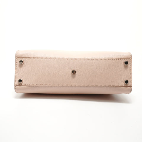 FENDI Selleria Peekaboo 2way Handbag beige WS28164