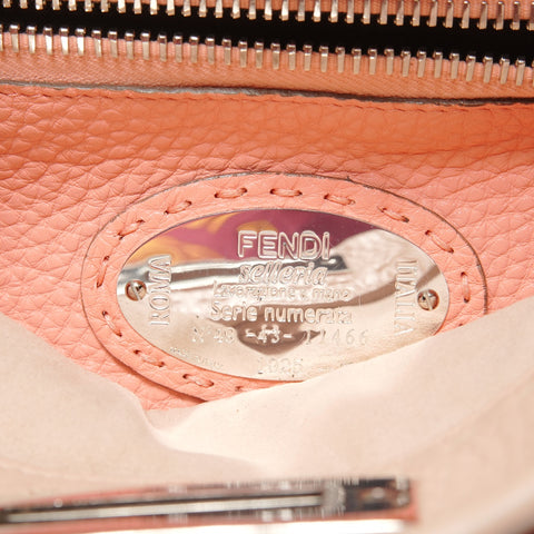 FENDI Selleria Peekaboo 2way Handbag beige WS28164