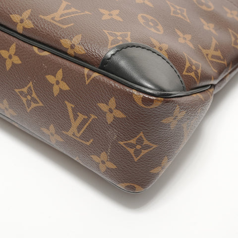 LOUIS VUITTON Monogram Odeon NM PM Shoulder Bag Brown WS28165