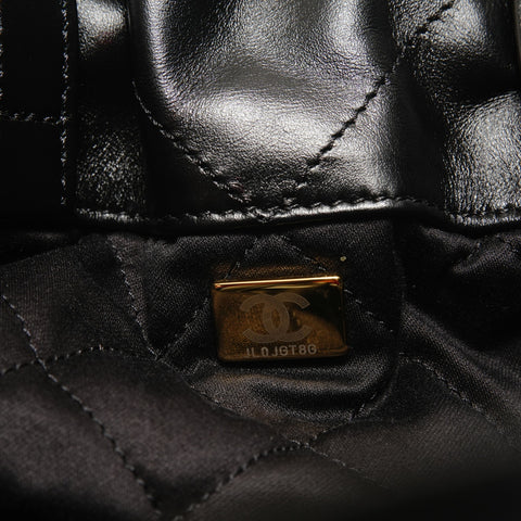 CHANEL 22 Matelass Backpack Backpack  Daypack black WS28166