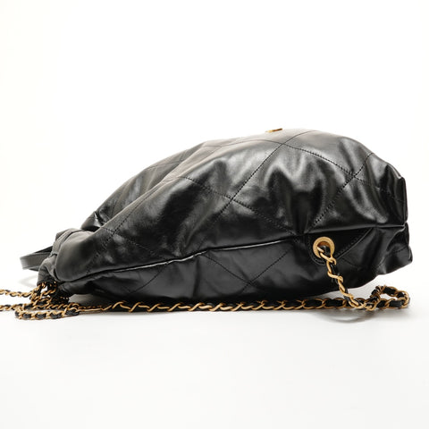 CHANEL 22 Matelass Backpack Backpack  Daypack black WS28166