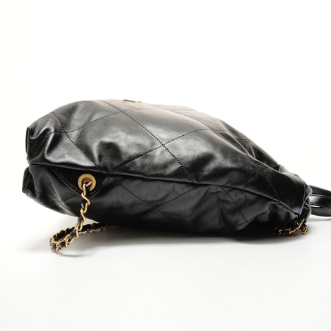 CHANEL 22 Matelass Backpack Backpack  Daypack black WS28166