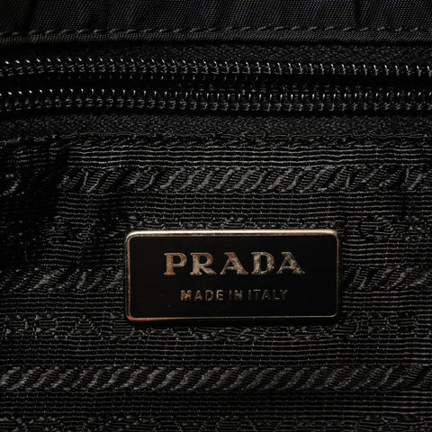PRADA Nylon Shoulder Bag black WS28167