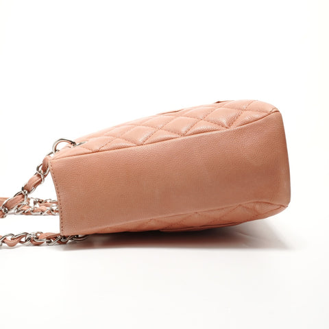 CHANEL Item No. 12, 2008-2009, Caviar Skin Petit Shopping Tote, Salmon Pink Shoulder Bag pink WS28169