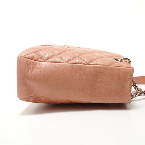 CHANEL Item No. 12, 2008-2009, Caviar Skin Petit Shopping Tote, Salmon Pink Shoulder Bag pink WS28169