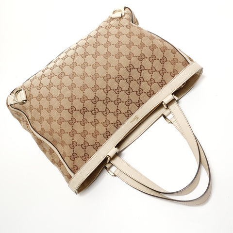 GUCCI GG canvas Tote Bag beige WS28170
