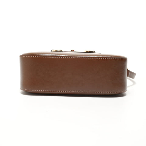 GUCCI Horsebit 1955 Shoulder Bag Brown WS28171