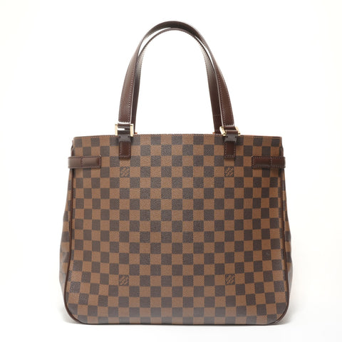 LOUIS VUITTON 2004 Uzes Damier Tote Bag Brown WS28174