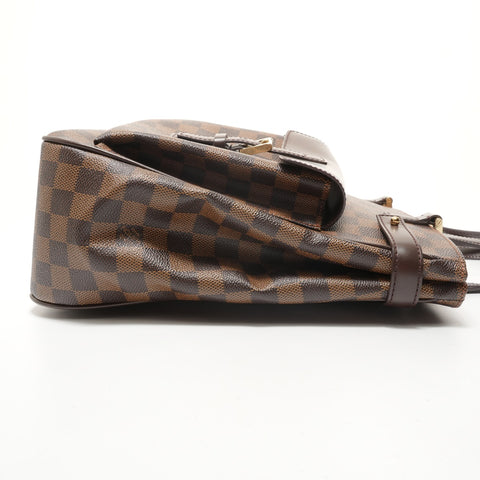 LOUIS VUITTON 2004 Uzes Damier Tote Bag Brown WS28174