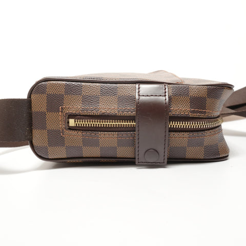 LOUIS VUITTON Damier Olaf PM, made in 2007. Shoulder Bag Brown WS28175