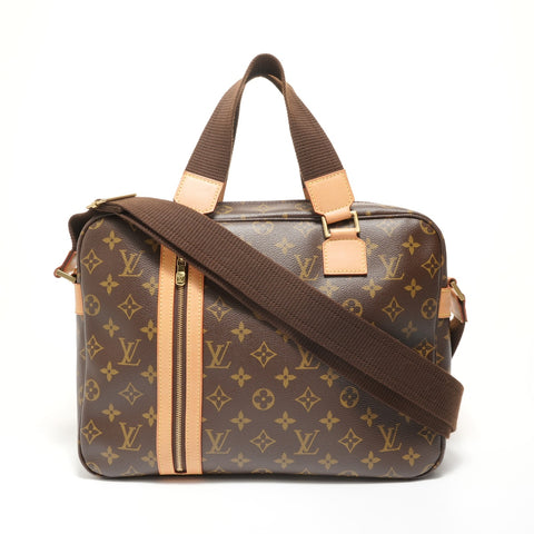 LOUIS VUITTON Sac Bosphore Monogram, manufactured in 2007. Handbag Brown WS28177