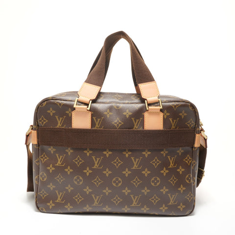 LOUIS VUITTON Sac Bosphore Monogram, manufactured in 2007. Handbag Brown WS28177