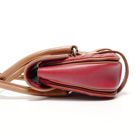 BOTTEGAVENETA INTRECCIATO leather Handbag Red WS28178