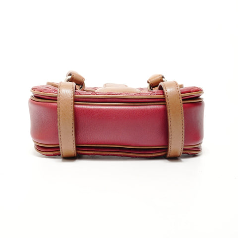 BOTTEGAVENETA INTRECCIATO leather Handbag Red WS28178
