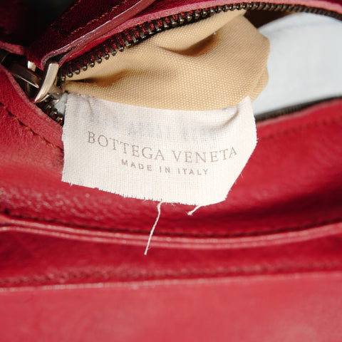 BOTTEGAVENETA INTRECCIATO leather Handbag Red WS28178