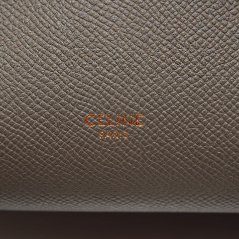 CELINE Belt bag 2WAY Handbag gray WS28179