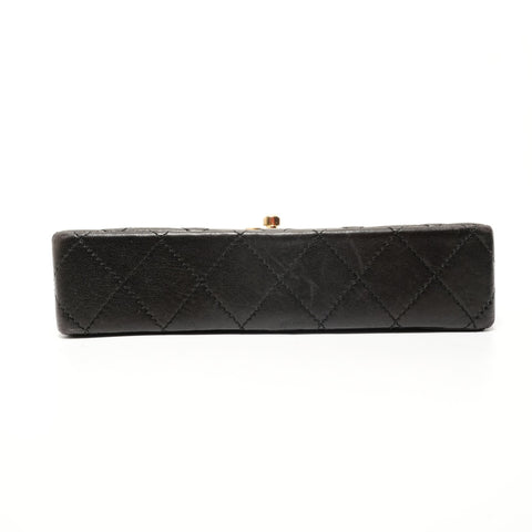 CHANEL Series 3, 1994-1999, Paris Limited Edition Mini Matelass Lambskin Single Flap Shoulder Bag black WS28180