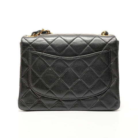 CHANEL Item No. 5, 1997-1999, Lambskin Mini Matelass Shoulder Bag black WS28181