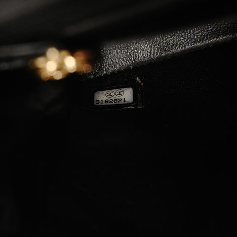 CHANEL Series 3, 1994-1999, Caviar Skin Mini Matelass Shoulder Bag black WS28182