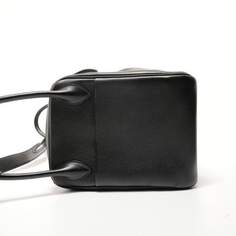 HERMES □K stamp, 2007 model, Lindy 30 Swift Handbag black WS28183