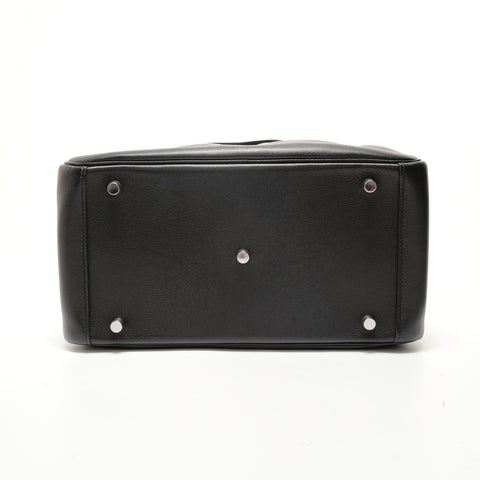 HERMES □K stamp, 2007 model, Lindy 30 Swift Handbag black WS28183