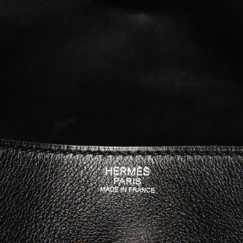 HERMES □K stamp, 2007 model, Lindy 30 Swift Handbag black WS28183
