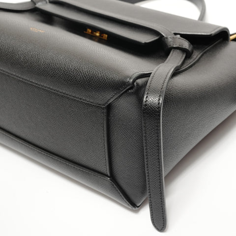 CELINE Belt bag 2WAY Handbag black WS28185