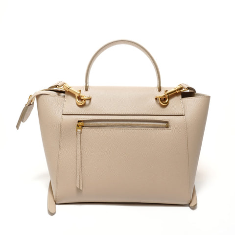 CELINE Belt bag 2WAY Handbag beige WS28186