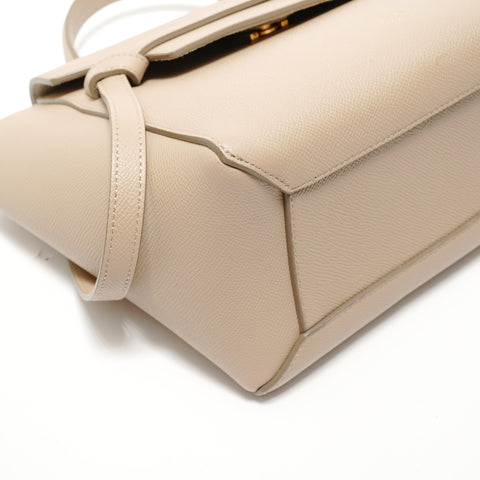 CELINE Belt bag 2WAY Handbag beige WS28186