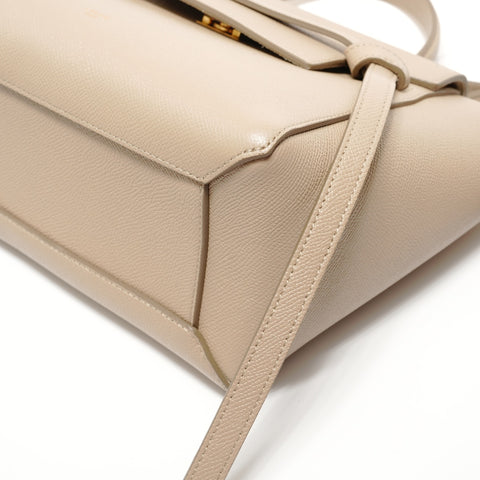 CELINE Belt bag 2WAY Handbag beige WS28186