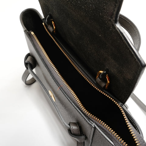 CELINE Belt bag 2WAY Handbag gray WS28187