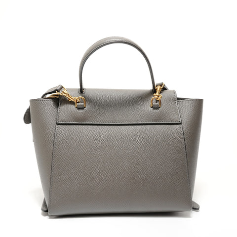 CELINE Belt bag 2WAY Handbag gray WS28187