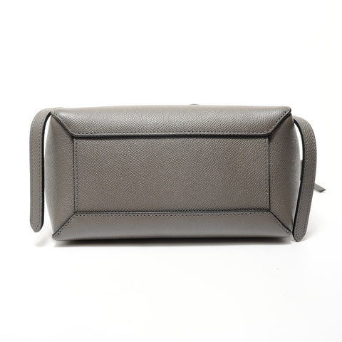 CELINE Belt bag 2WAY Handbag gray WS28187