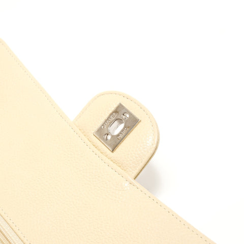 CHANEL Series 11, 2006-2008, Caviar Matelass Shoulder Bag yellow WS28189
