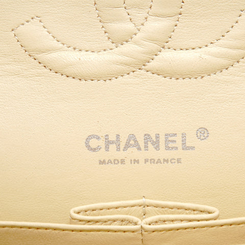 CHANEL Series 11, 2006-2008, Caviar Matelass Shoulder Bag yellow WS28189