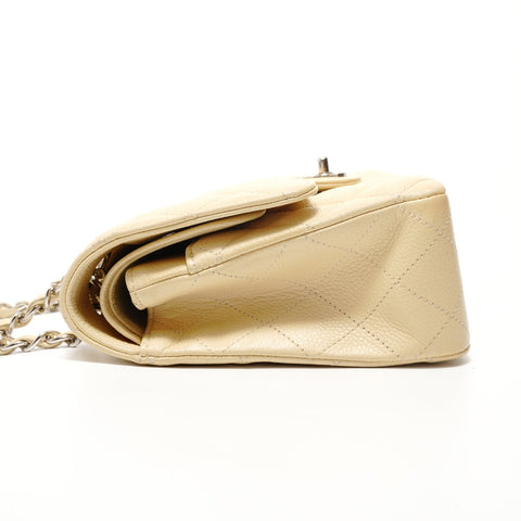 CHANEL Series 11, 2006-2008, Caviar Matelass Shoulder Bag yellow WS28189