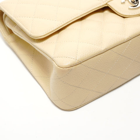 CHANEL Series 11, 2006-2008, Caviar Matelass Shoulder Bag yellow WS28189
