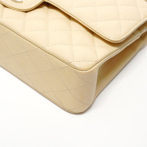 CHANEL Series 11, 2006-2008, Caviar Matelass Shoulder Bag yellow WS28189