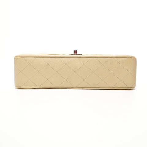 CHANEL Series 11, 2006-2008, Caviar Matelass Shoulder Bag yellow WS28189