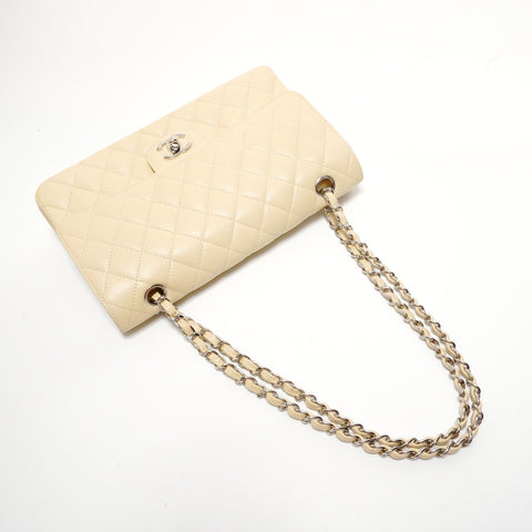 CHANEL Series 11, 2006-2008, Caviar Matelass Shoulder Bag yellow WS28189