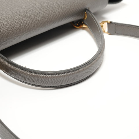 CELINE Belt bag 2WAY Shoulder Bag gray WS28190