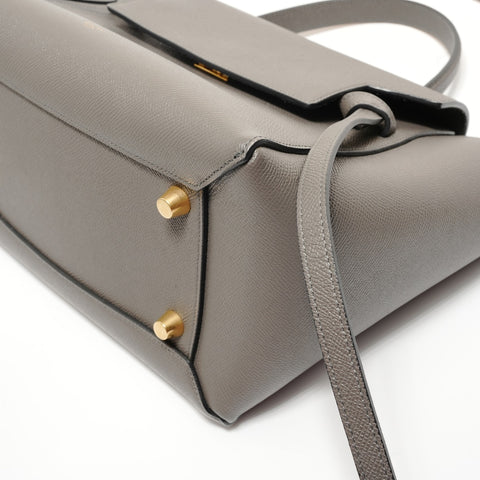 CELINE Belt bag 2WAY Shoulder Bag gray WS28190