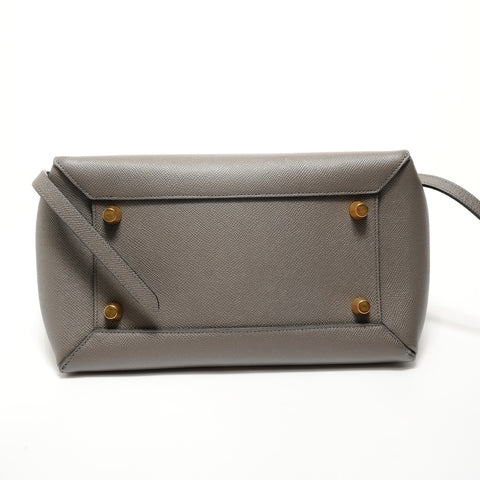 CELINE Belt bag 2WAY Shoulder Bag gray WS28190